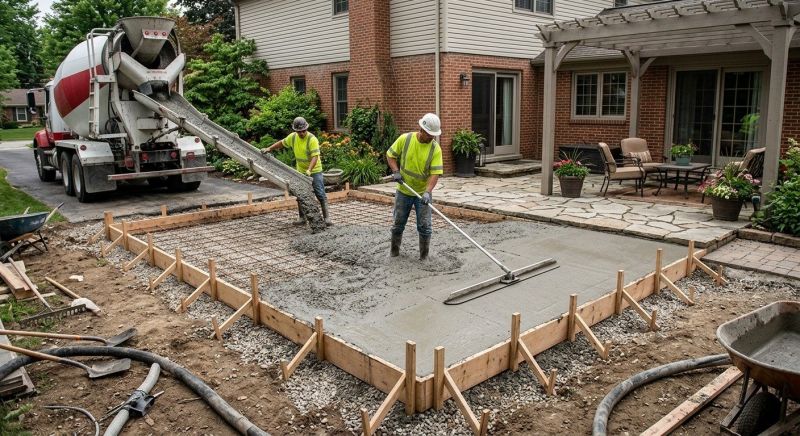 Concrete Patio Installation Service